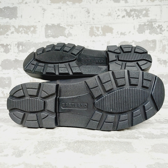 New Eastland Men's Cyrus Black Faux Leather Chelsea Boots M686 - Picture 7 of 11